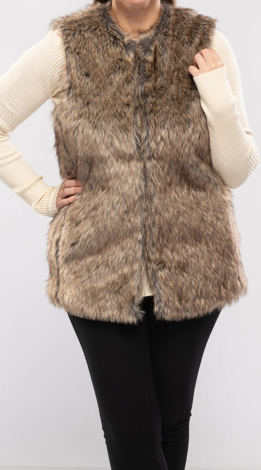 Women's Faux Fur Vest