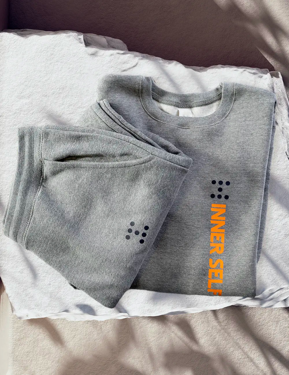 INNER SELF Unisex Fleece Crewneck Set