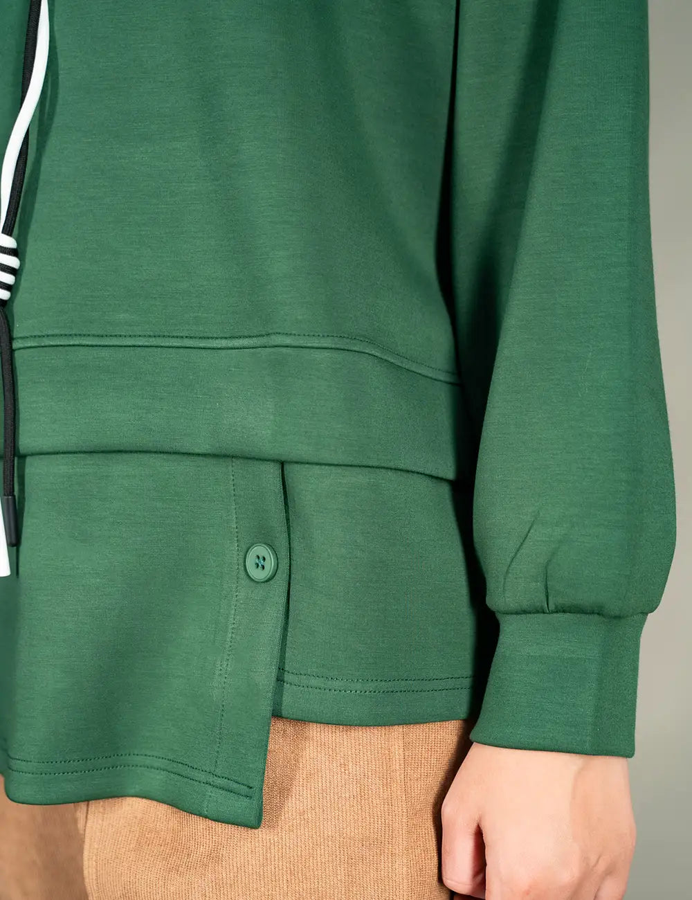 Green Autumn Winter Sweatshirt