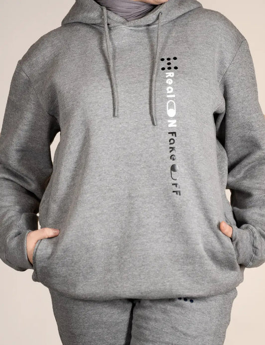 REAL ON Unisex Ultimate Fleece Pullover Hooded