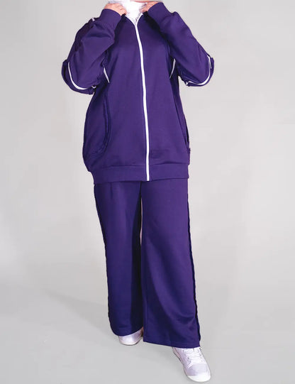 Purple Zipper Set