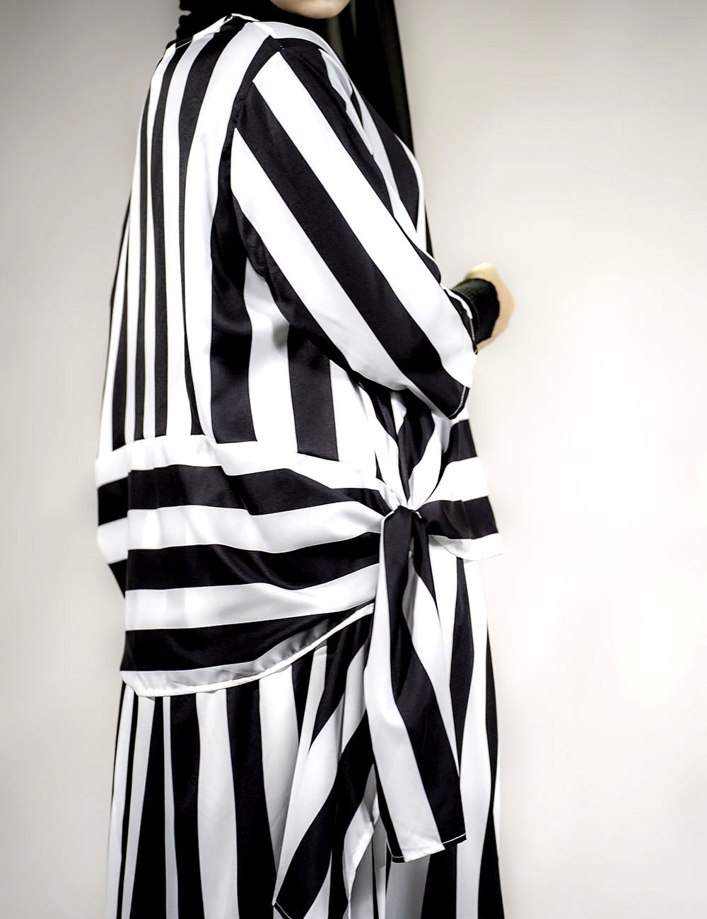 Stripe Suit Casual Waist