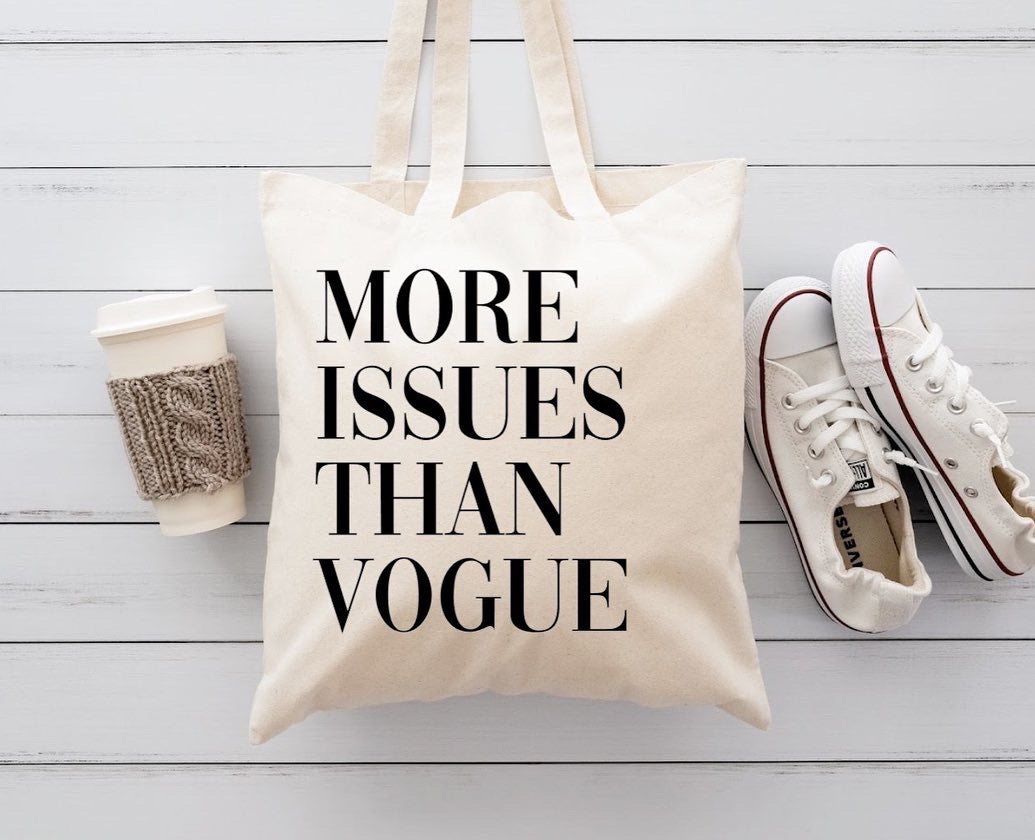 Vogue tote bag